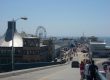 Santa Monica pier has been one of the best places to meet famous people